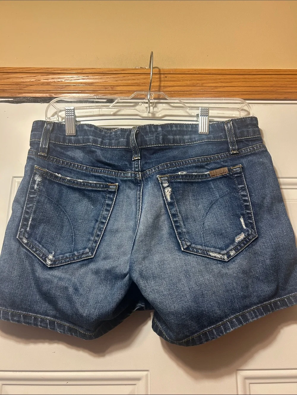 Joe’s‎ Women’s Blue Denim Shorts - Classic Distressed Style 27